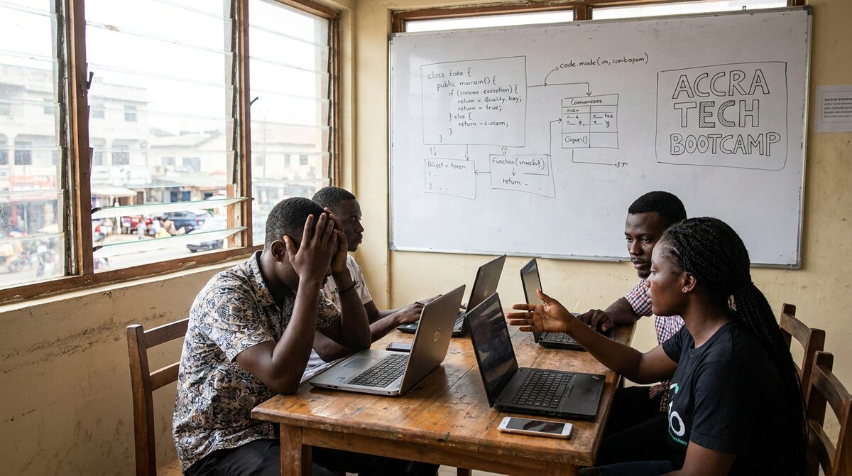Why Ghanaian Coding Bootcamp Graduates Are Struggling to Get Hired — And What Actually Works Instead