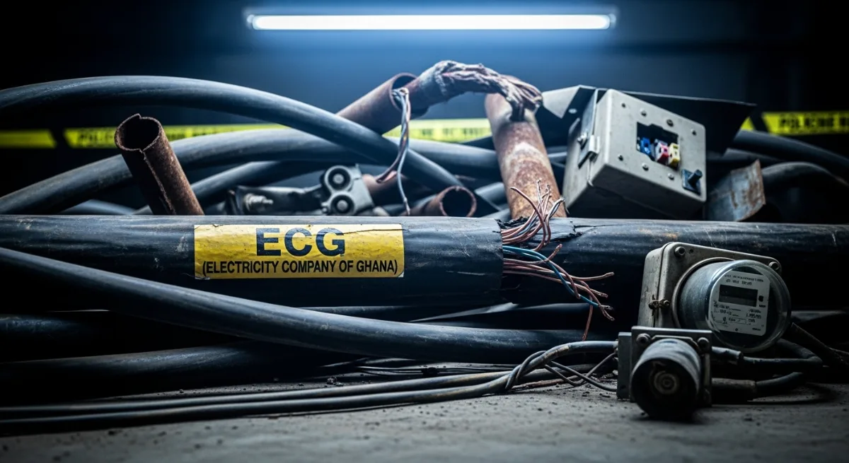 Police Arrest Two Men With 40 Bundles of Stolen ECG Cables
