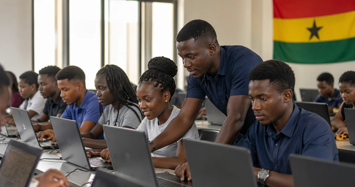 Volta Region Gets 900 Laptops for Ghana's Coding Programme Launch