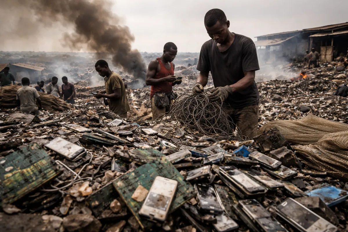 Your Old iPhone Ends Up in African E-Waste Dumps — And Apple Knows It