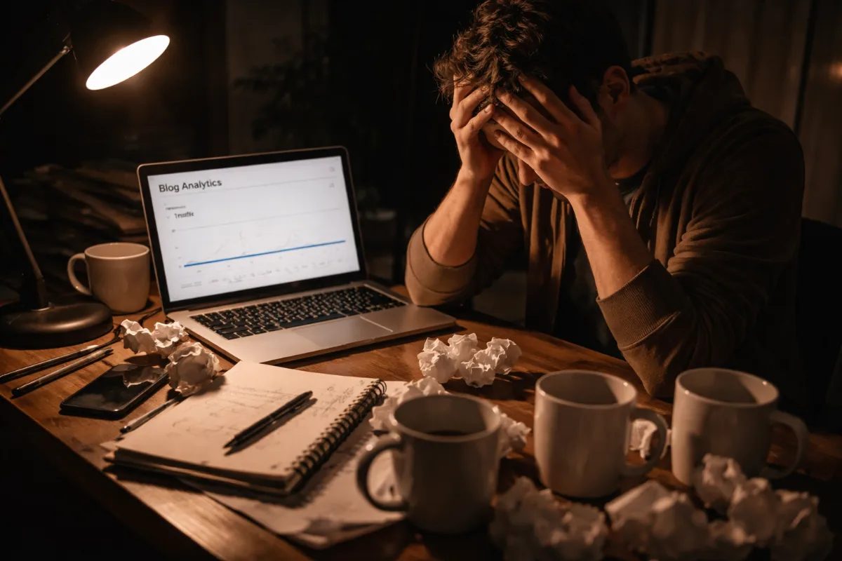 Blogging as a Business: Why Most People Quit and How to Stick With It
